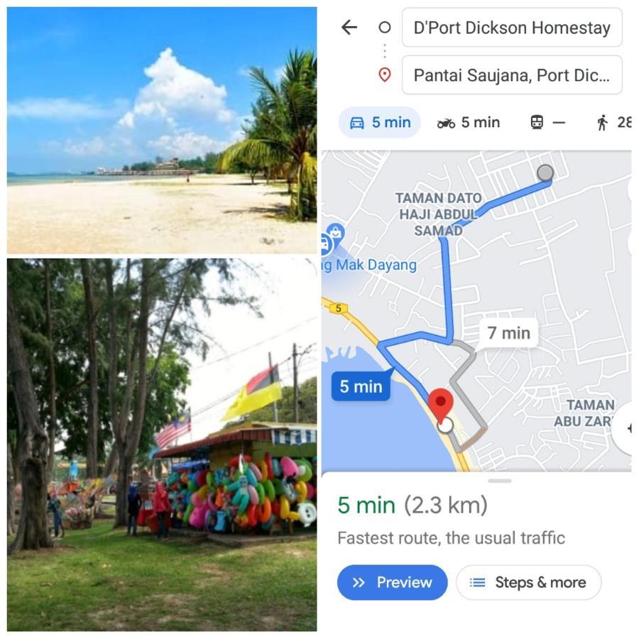 D'Port Dicksonmuslimonly Homestay Eksteriør bilde