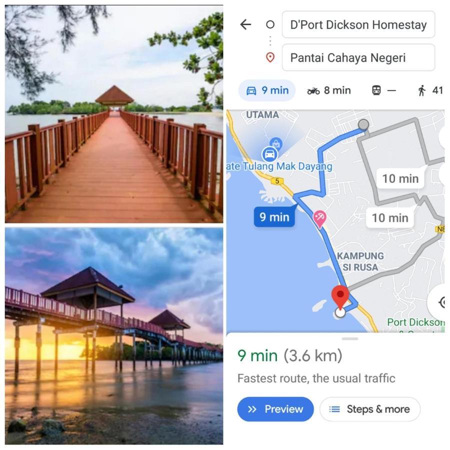 D'Port Dicksonmuslimonly Homestay Eksteriør bilde