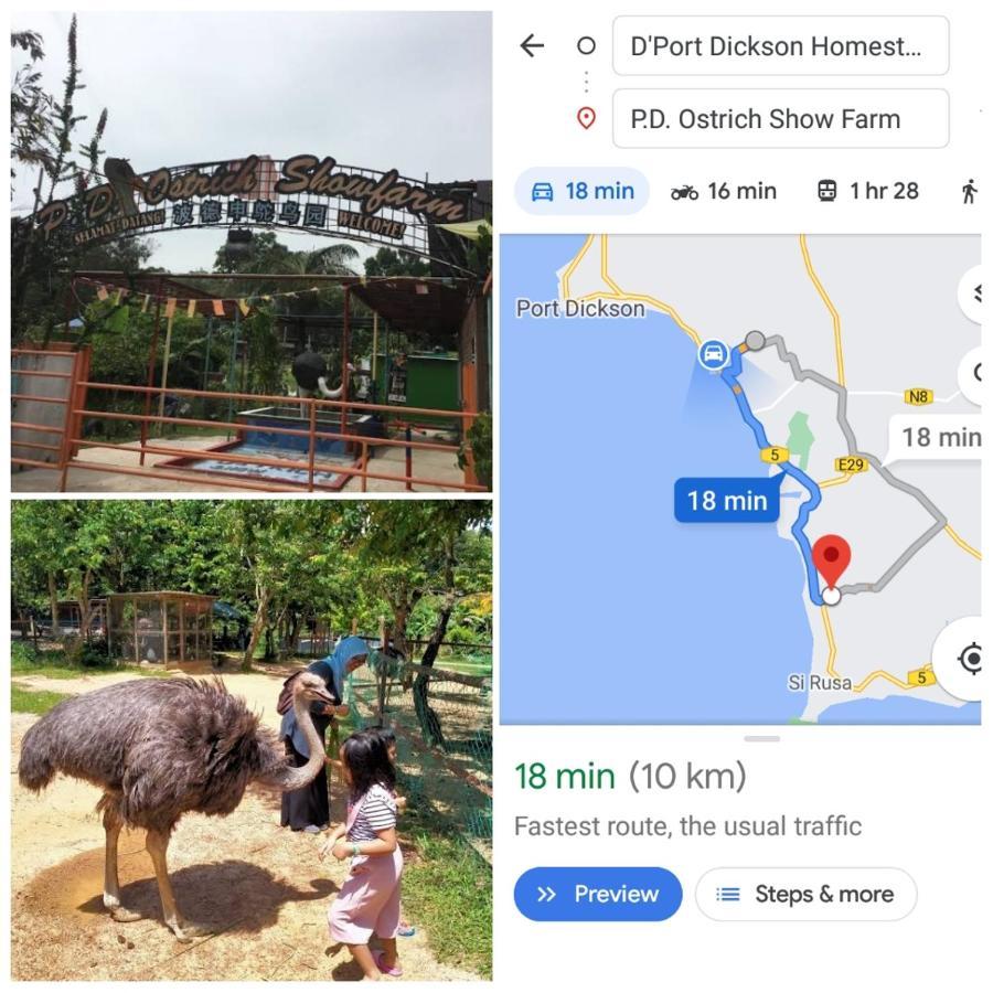 D'Port Dicksonmuslimonly Homestay Eksteriør bilde