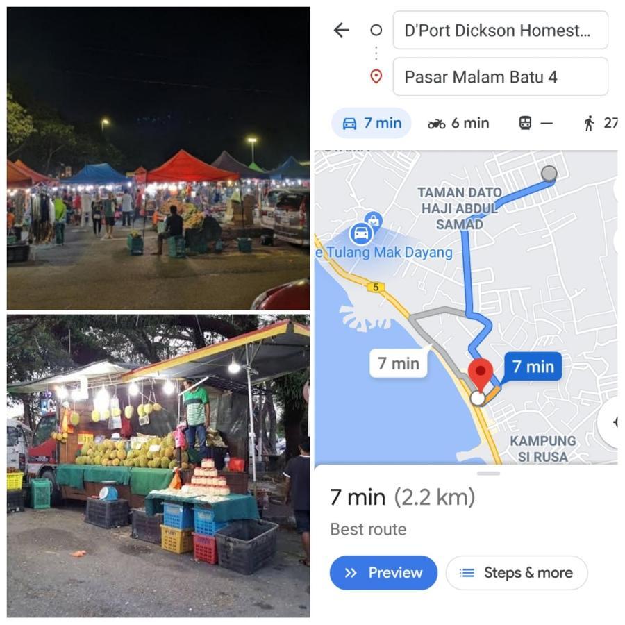 D'Port Dicksonmuslimonly Homestay Eksteriør bilde